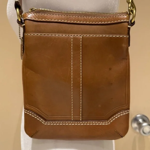 Coach Leather & Suede Crossbody Bag, Style No: J0693-10550 - Picture 3 of 11